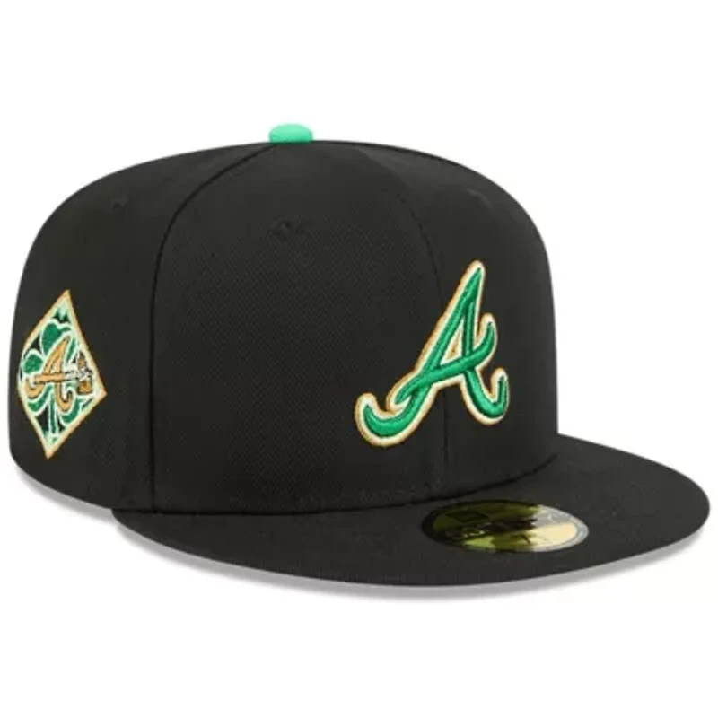 MLB Atlanta Braves 2026 St. Patrick's Day 59FIFTY Fitted Hat