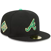MLB Atlanta Braves 2026 St. Patrick's Day 59FIFTY Fitted Hat