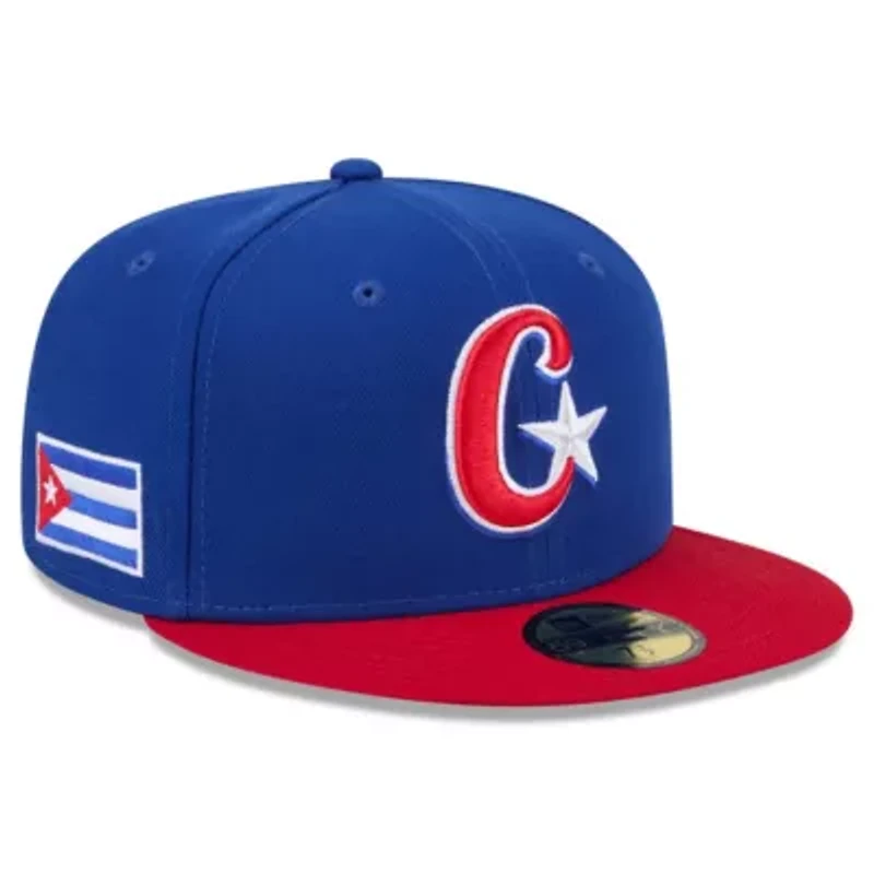 World Baseball Blue/Red Cuba 2026 Classic 59FIFTY Fitted Hat