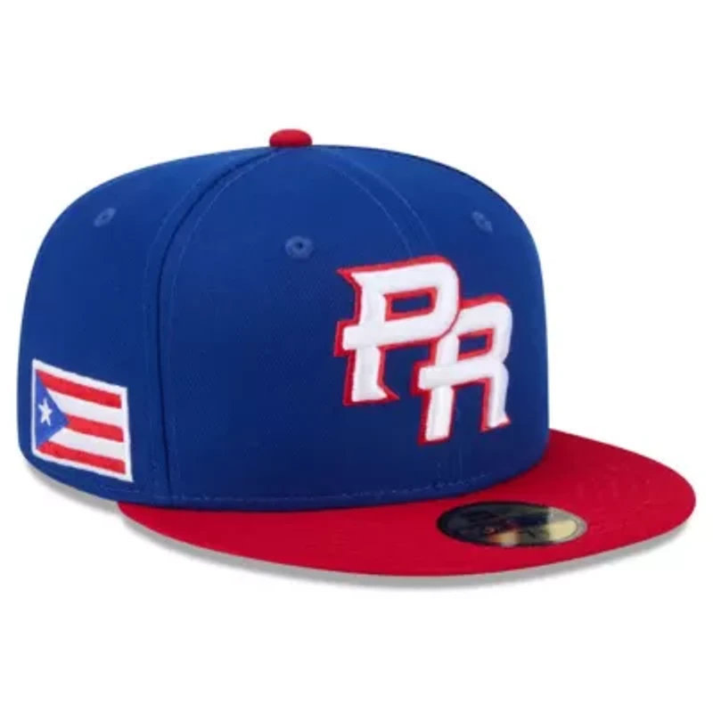 World Baseball Blue/Red Puerto Rico 2026 Classic 59FIFTY Fitted Hat