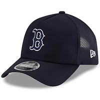 Boston Red Sox MLB Boston Sox 2026 Batting Practice Apex 9FORTY Adjustable Trucker Hat