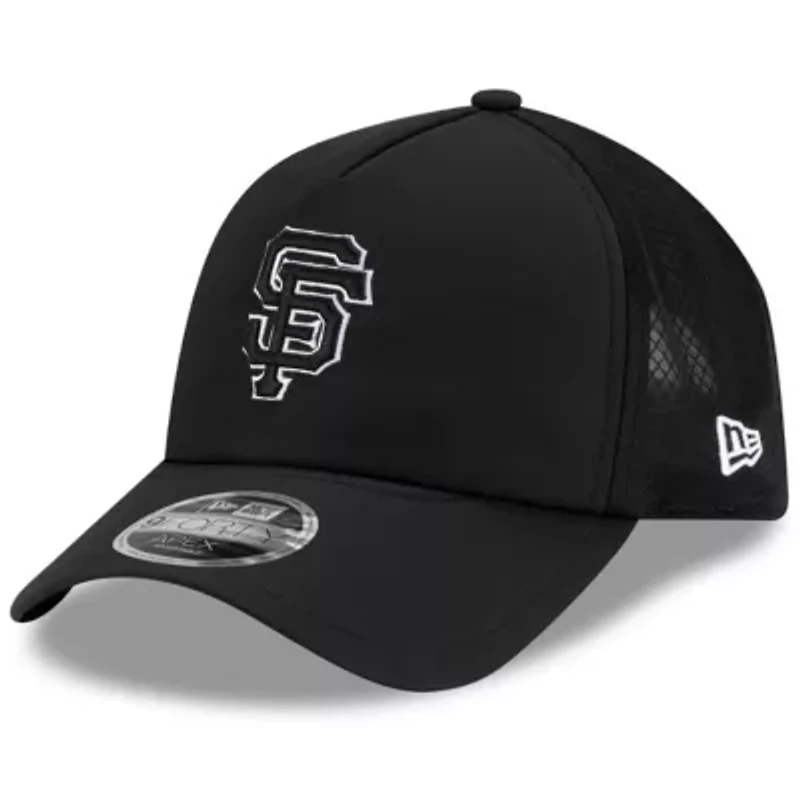 MLB San Francisco Giants 2026 Batting Practice Apex 9FORTY Adjustable Trucker Hat