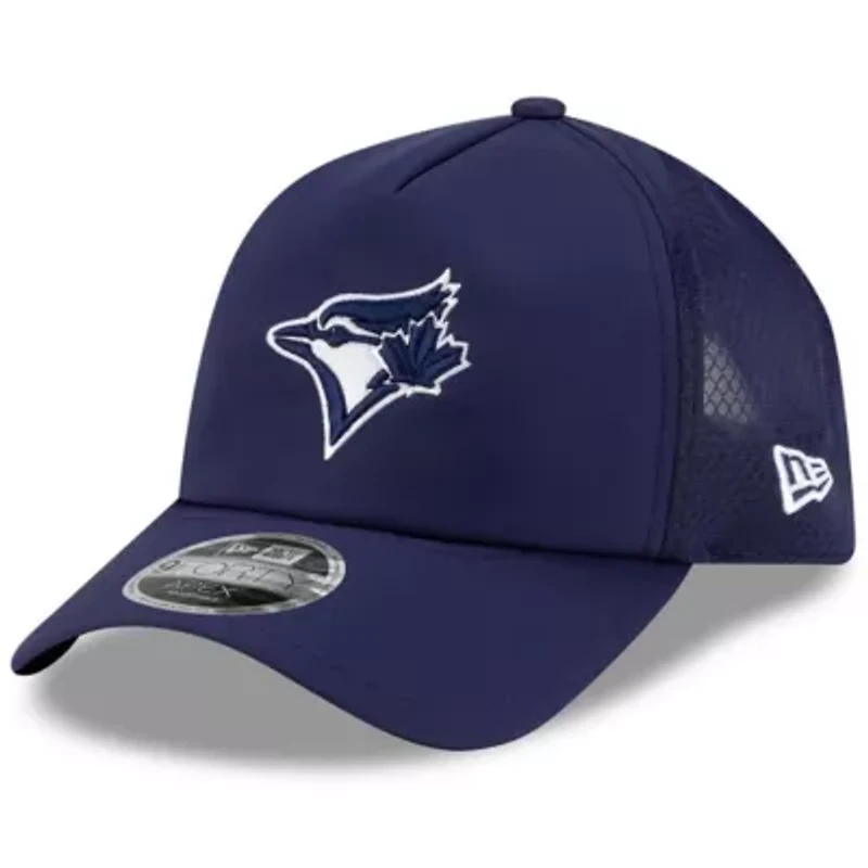 Toronto Blue Jays MLB Toronto Jays 2026 Batting Practice Apex 9FORTY Adjustable Trucker Hat