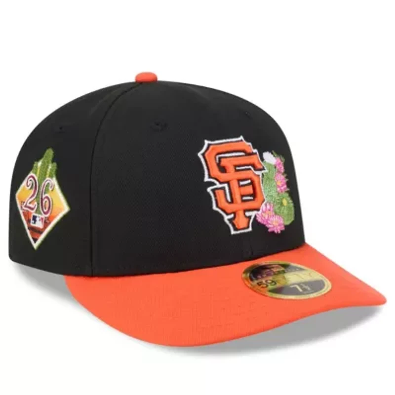 MLB Black/Orange San Francisco Giants 2026 Spring Training Low 59FIFTY Fitted Hat