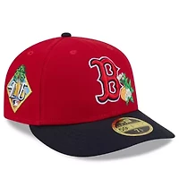 Boston Red Sox MLB Red/Navy 2026 Spring Training Low 59FIFTY Fitted Hat