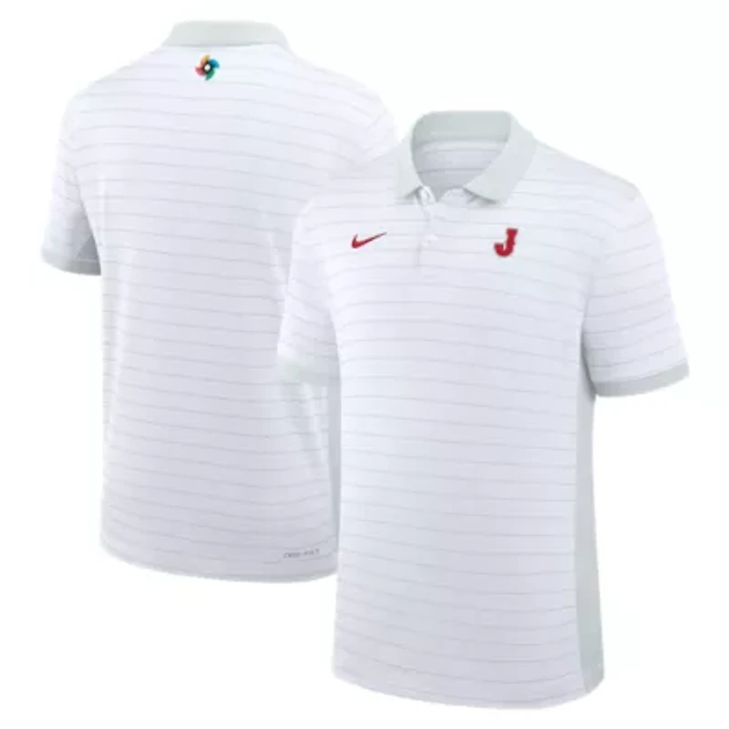 World Baseball Nike Japan 2026 Classic Victory Striped Dri-FIT Polo
