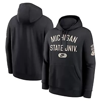 NCAA Nike Michigan State Spartans Club Fleece Fashion Hoodie