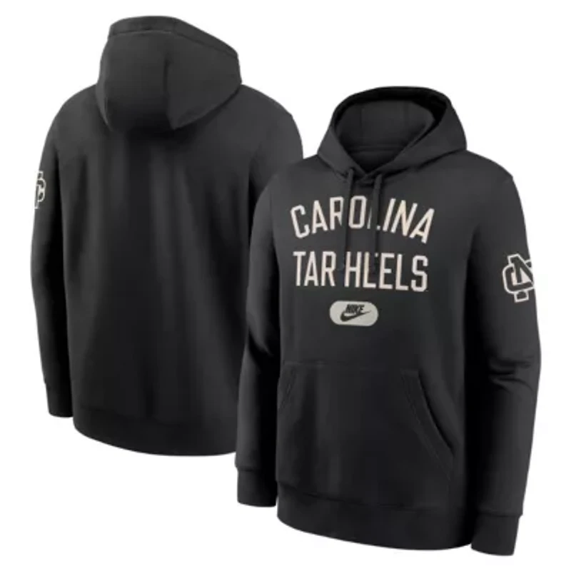 NCAA Nike North Carolina Tar Heels Club Fleece Fashion Hoodie