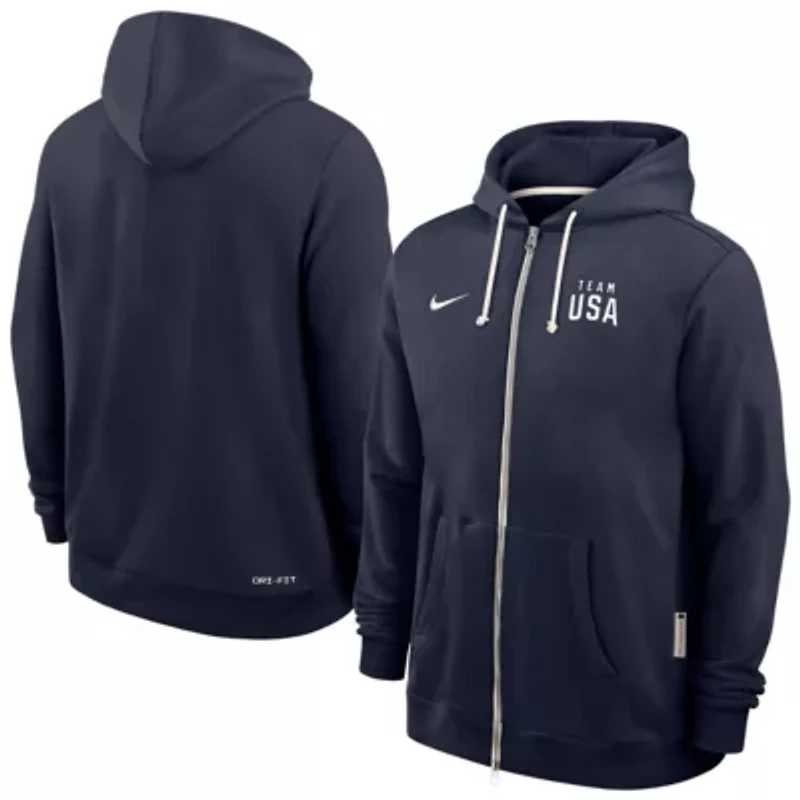 Olympics Nike Team USA Standard Issue Dri-FIT Full-Zip Hoodie