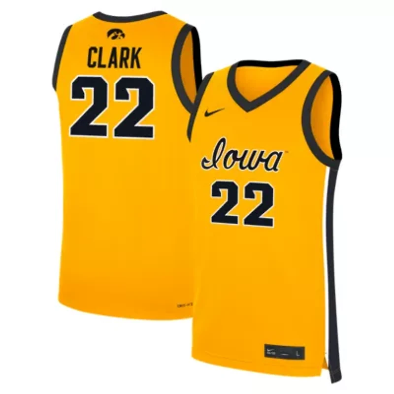 NCAA Nike Caitlin Clark Iowa Hawkeyes Alternate Basketball Replica Jersey