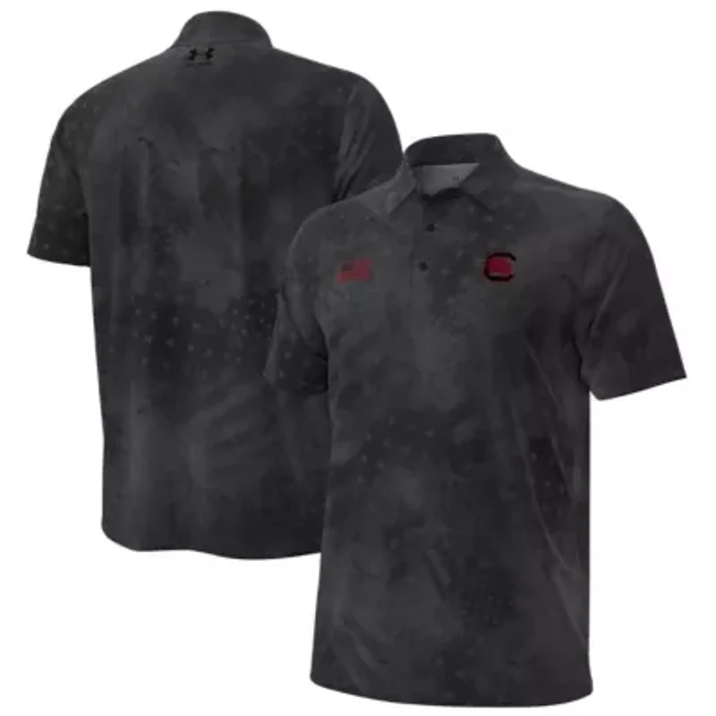 NCAA Under Armour South Carolina Gamecocks Freedom Collection ArmourFuse Polo