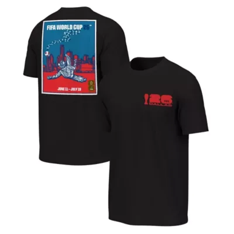 MLS 2026 FIFA World Cup Dallas Host City er Graphic T-Shirt