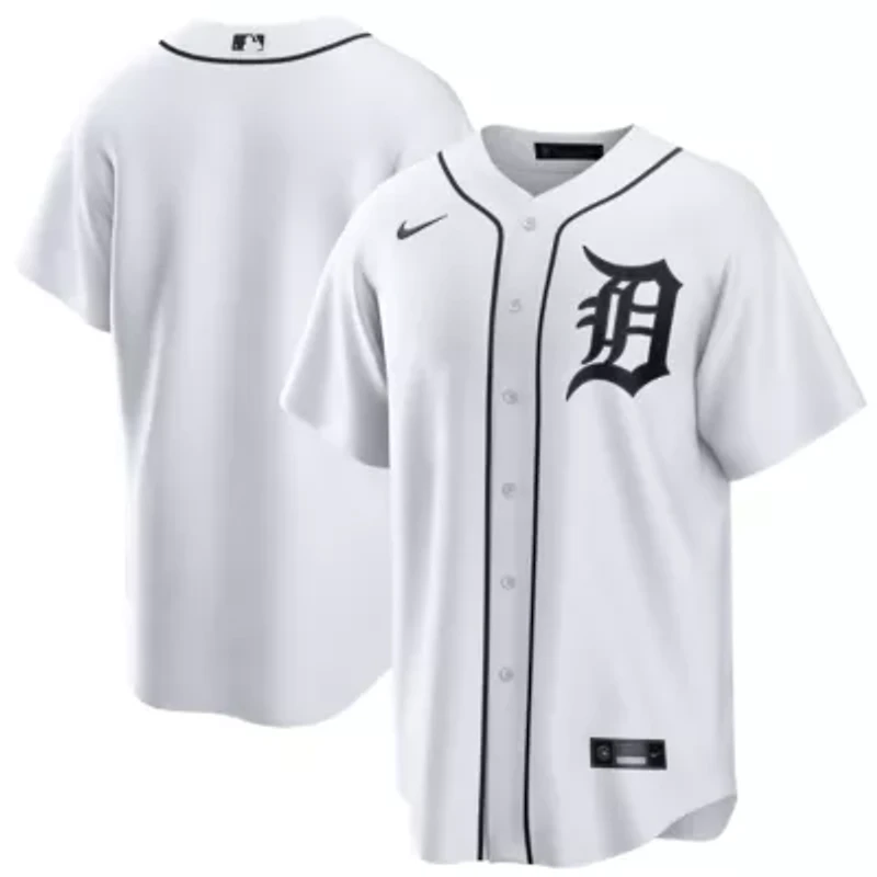 MLB Nike Detroit Tigers Home Replica Jersey