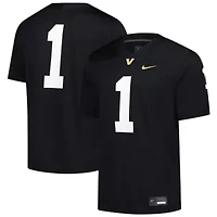 NCAA Nike #1 Vanderbilt Commodores Untouchable Replica Game Jersey