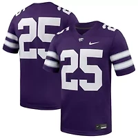 NCAA Nike #25 Kansas State Wildcats Game Football Jersey