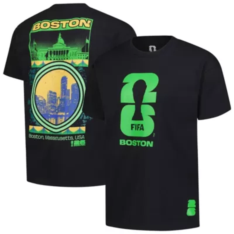 MLS 2026 FIFA World Cup Boston Host City Local Oversized T-Shirt