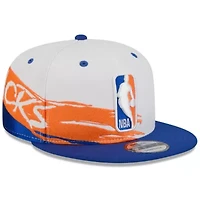 NBA White/Blue New York Knicks 2026 NBA All-Star Game Brushstroke 9FIFTY Snapback Hat
