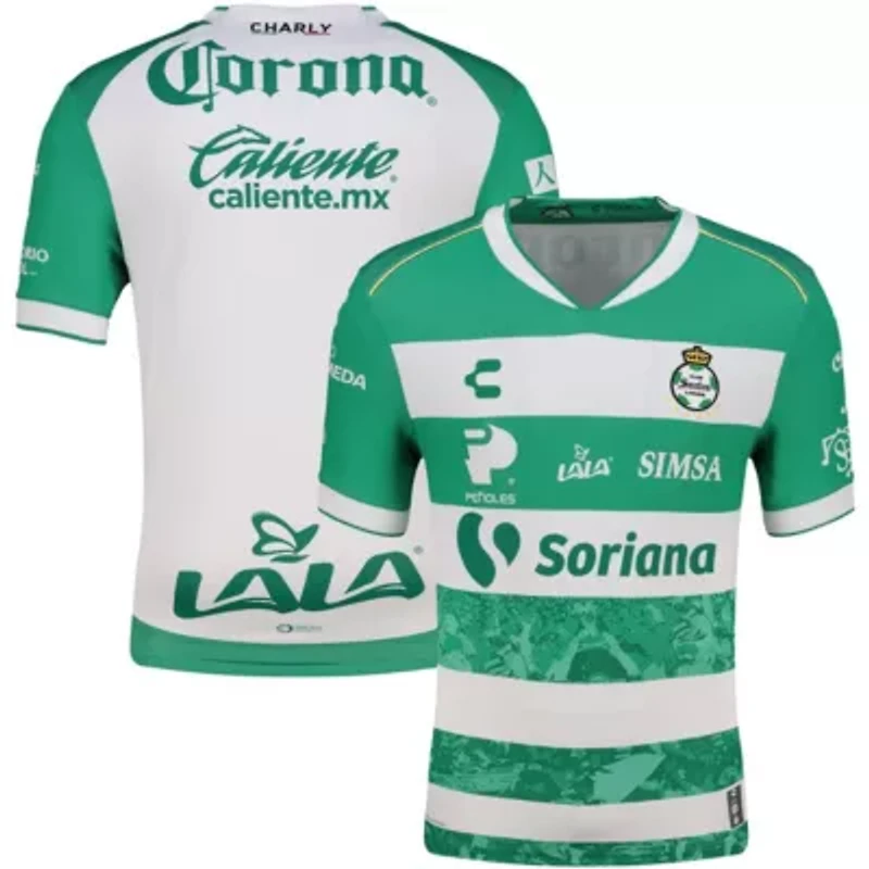International Clubs Santos Laguna 2025/26 Home Authentic Jersey