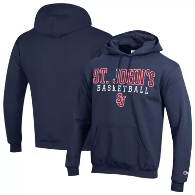 St. John's Red Storm NCAA Eco Powerblend Pullover Hoodie
