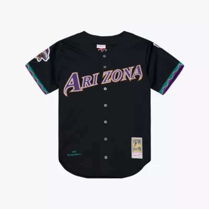 MLB Randy Johnson Arizona Diamondbacks 2001 Authentic Jersey
