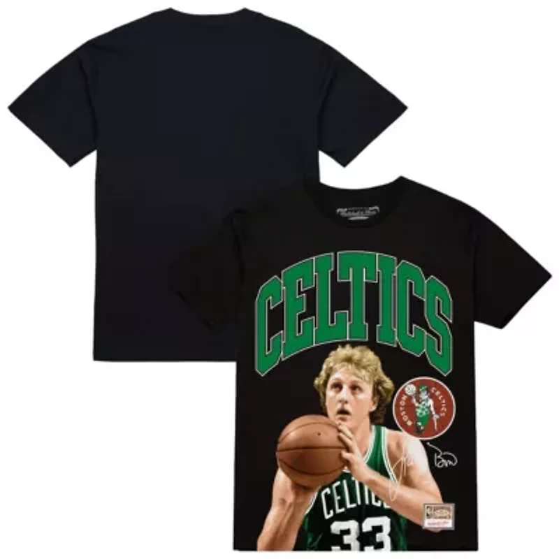 NBA Larry Bird Boston Celtics Hardwood Classics Player Arch T-Shirt
