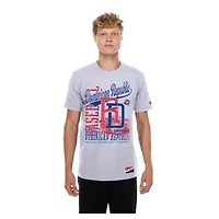 World Baseball Dominican Republic 2026 Classic Oversized Throwback Distressed T-Shirt