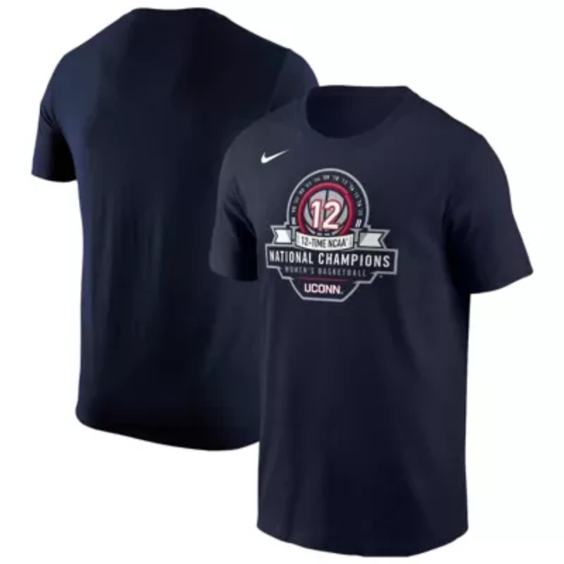 Connecticut Huskies NCAA Nike UConn 12-Time National s Women’s Basketball T-Shirt