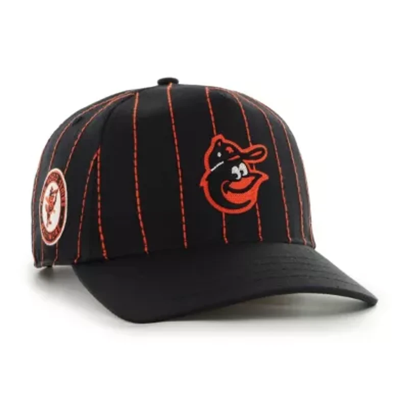 MLB x Baltimore Orioles Pinstripe Hitch Adjustable Hat