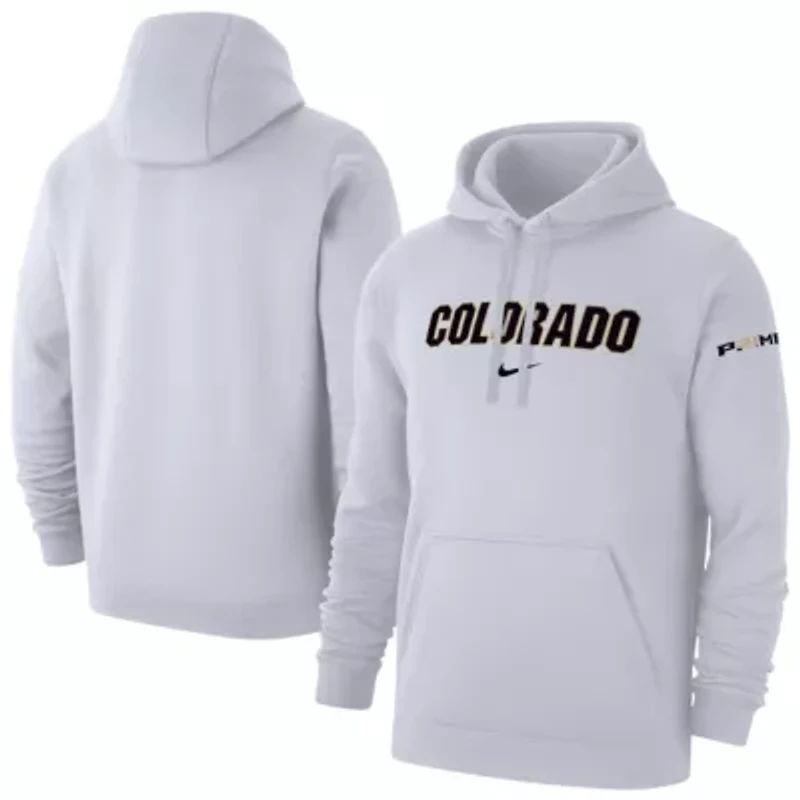 NCAA Nike Colorado Buffaloes Coach Prime Club Fleece Hoodie