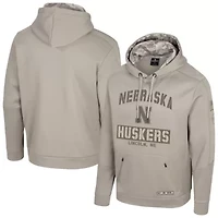 NCAA Nebraska Huskers Big & Tall Operation Hat Trick Battalion Hoodie Sweatshirt