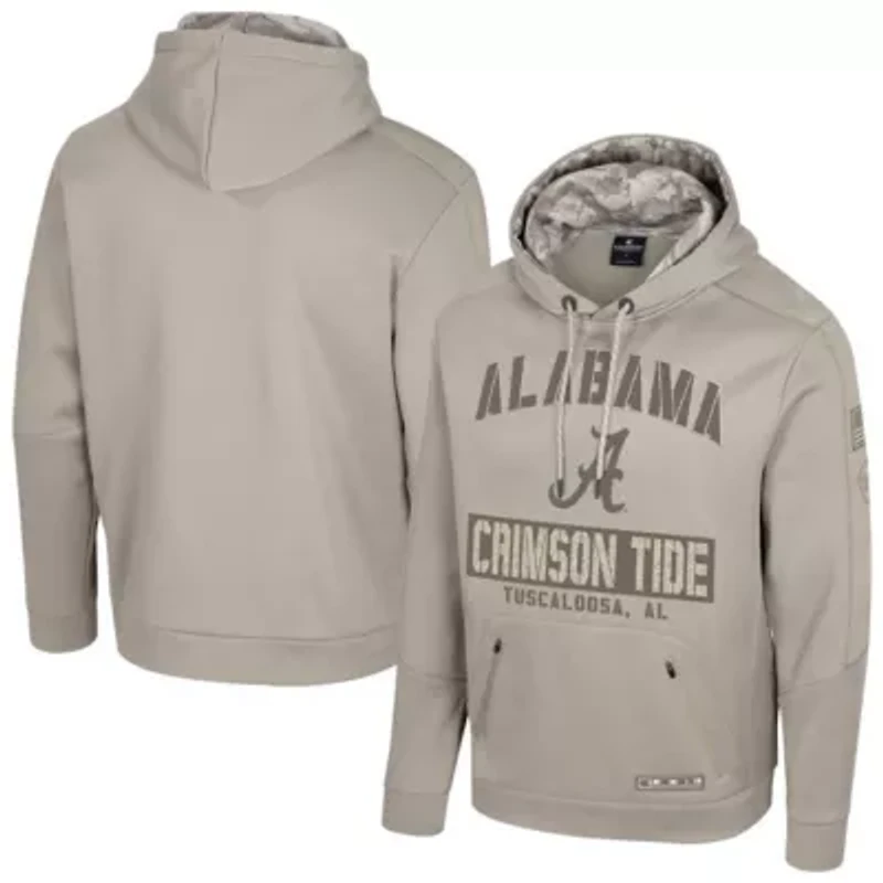 Alabama Crimson Tide NCAA Big & Tall Operation Hat Trick Battalion Hoodie Sweatshirt