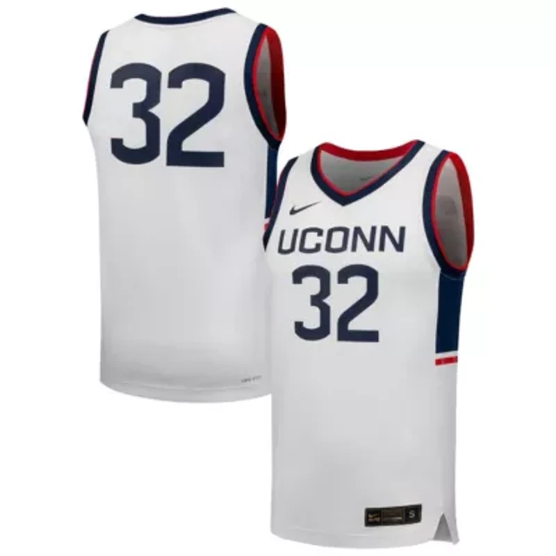 Connecticut Huskies NCAA Nike #32 UConn Replica Basketball Jersey