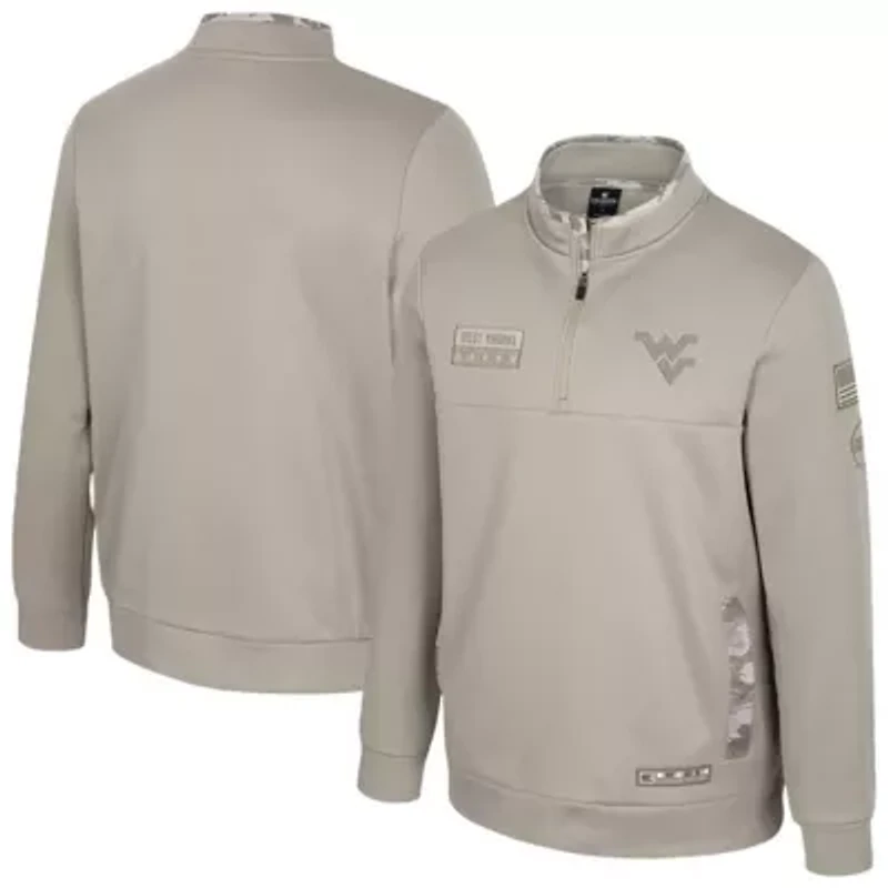 NCAA West Virginia Mountaineers Operation Hat Trick Battalion Quarter-Zip Pullover