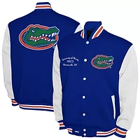 NCAA Franchise Club Florida Gators Fleece Varsity Full-Snap Jacket