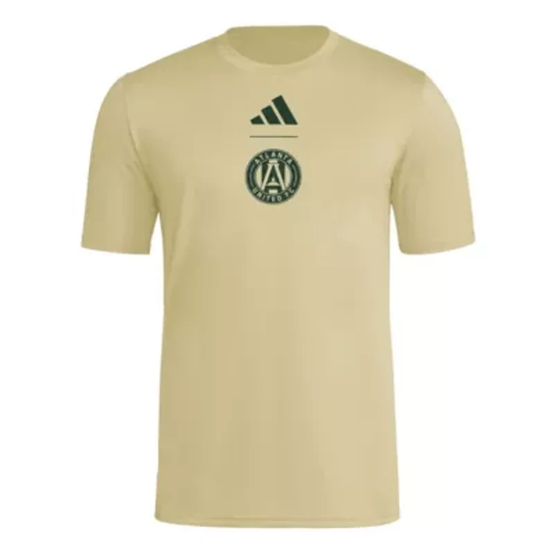 MLS Beige Atlanta United FC 2026 Jersey Hook Pregame T-Shirt