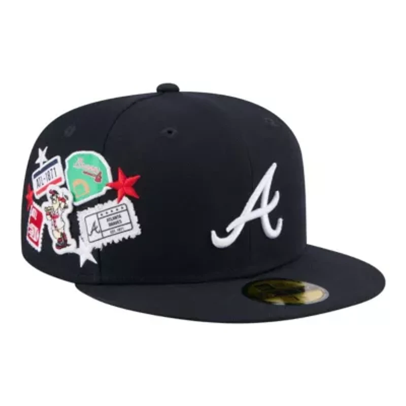 MLB Atlanta Braves City Patch 59FIFTY Fitted Hat