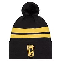 MLS Columbus Crew 2026 Jersey Hook Cuffed Knit Hat with Pom