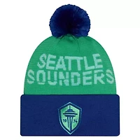 MLS Seattle Sounders FC 2026 Jersey Hook Cuffed Pom Knit Hat
