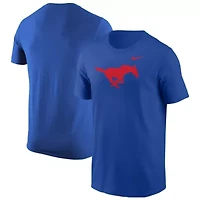 NCAA Nike SMU Mustangs Primary Logo T-Shirt