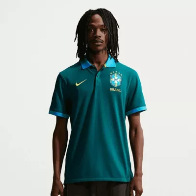Soccer National Teams Nike Brazil Team Dri-FIT Polo