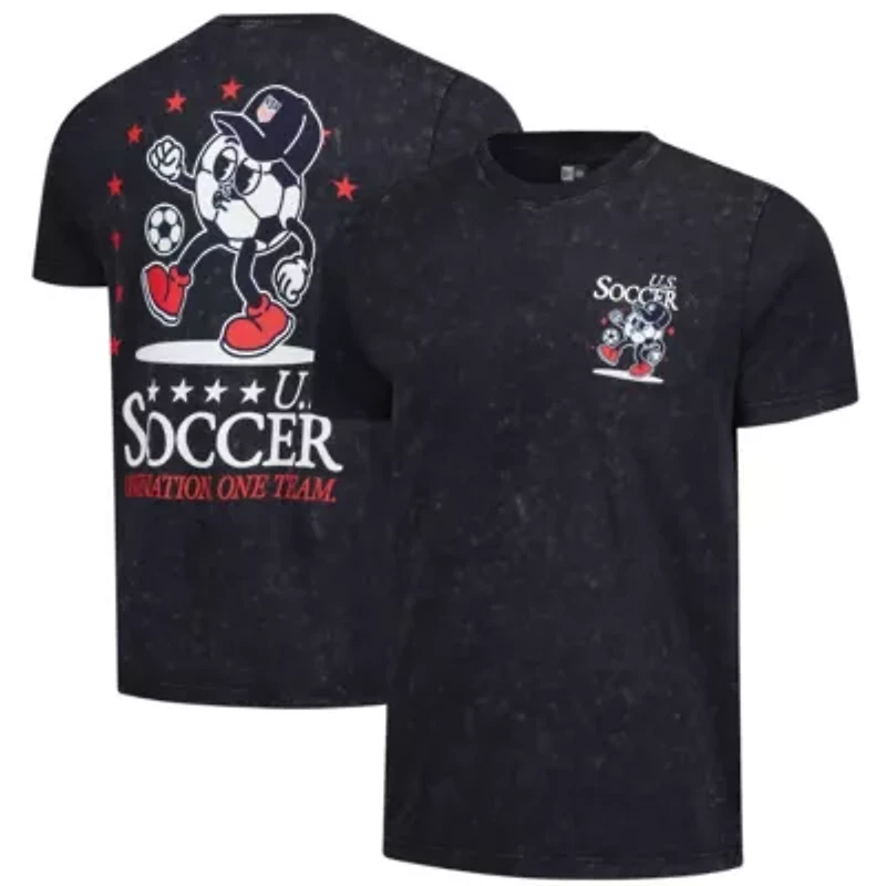 Soccer National Teams USMNT Old School Sport Washed T-Shirt