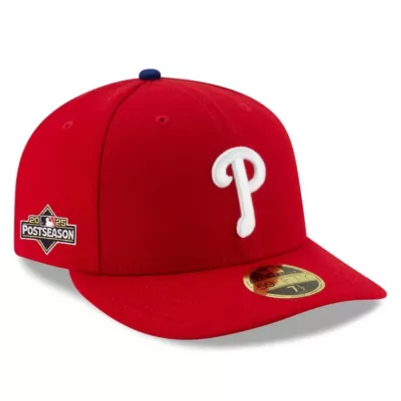 MLB Philadelphia Phillies 2025 season Side Patch Low 59FIFTY Fitted Hat