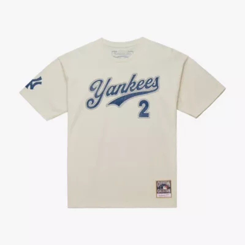 MLB Derek Jeter New York Yankees Cooperstown Collection Throwback Name & Number T-Shirt