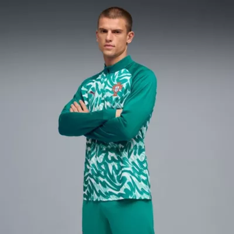 Soccer National Teams Portugal Team Pre-Match Quarter-Zip Top