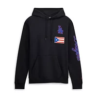 MLB Los Angeles Dodgers Puerto Rico Country Flag Hoodie