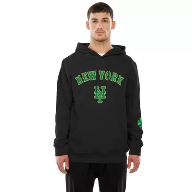 MLB New York Mets 2026 St. Patrick's Day Fleece Hoodie