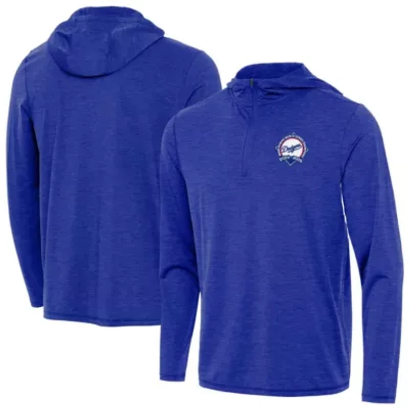 MLB Los Angeles Dodgers Back-to-Back World Series s Tidy Quarter-Zip Hoodie