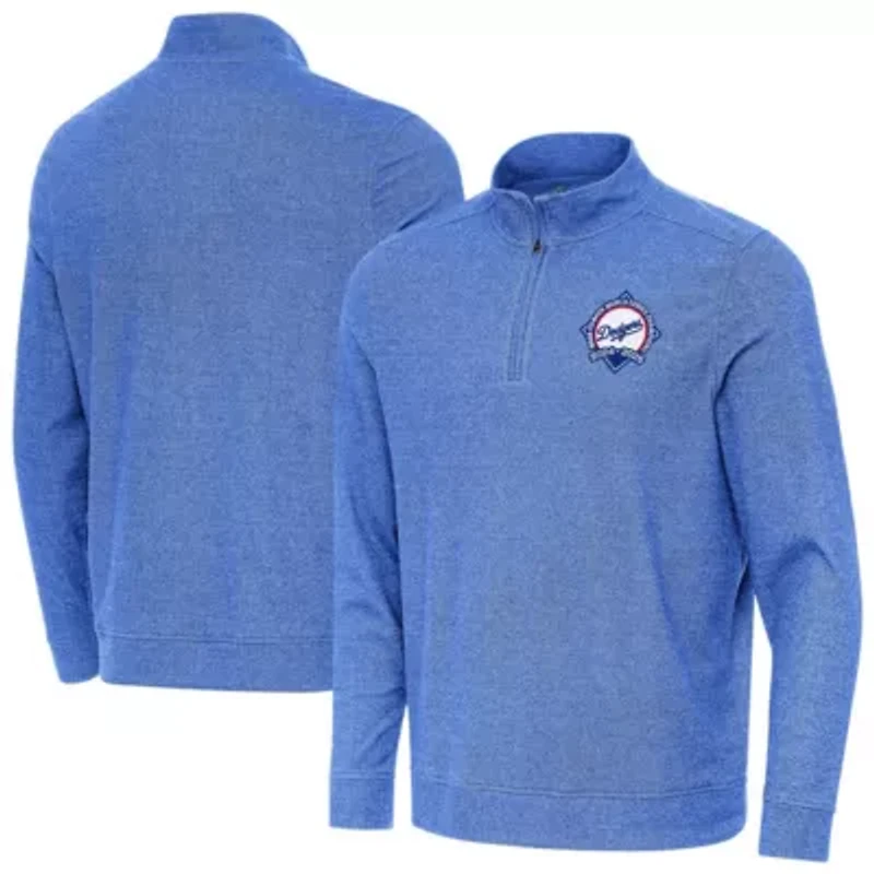 MLB Los Angeles Dodgers Back-to-Back World Series s Subtle Quarter-Zip Pullover