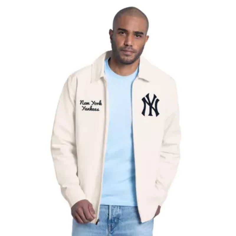 MLB New York Yankees Franchise Lightweight Full-Zip Jacket