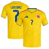 Soccer National Teams Luis Diaz Colombia Team 2026 Home Replica Jersey